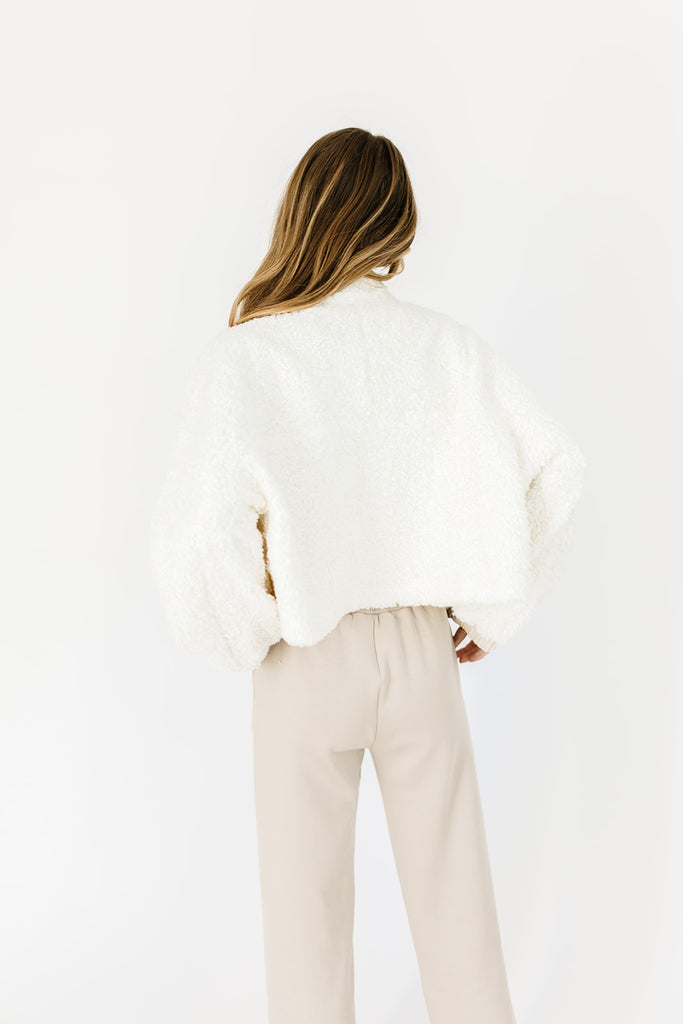 girl like you sherpa jacket