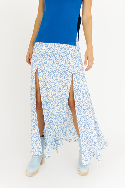 willa floral maxi skirt