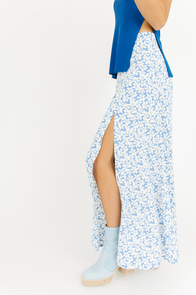 willa floral maxi skirt