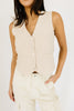 margo button vest