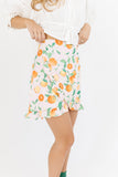 peachy girl mini skirt