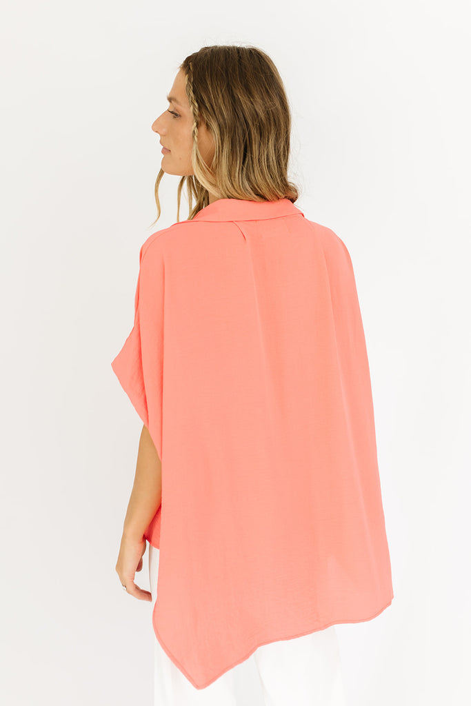 space for two top // neon coral