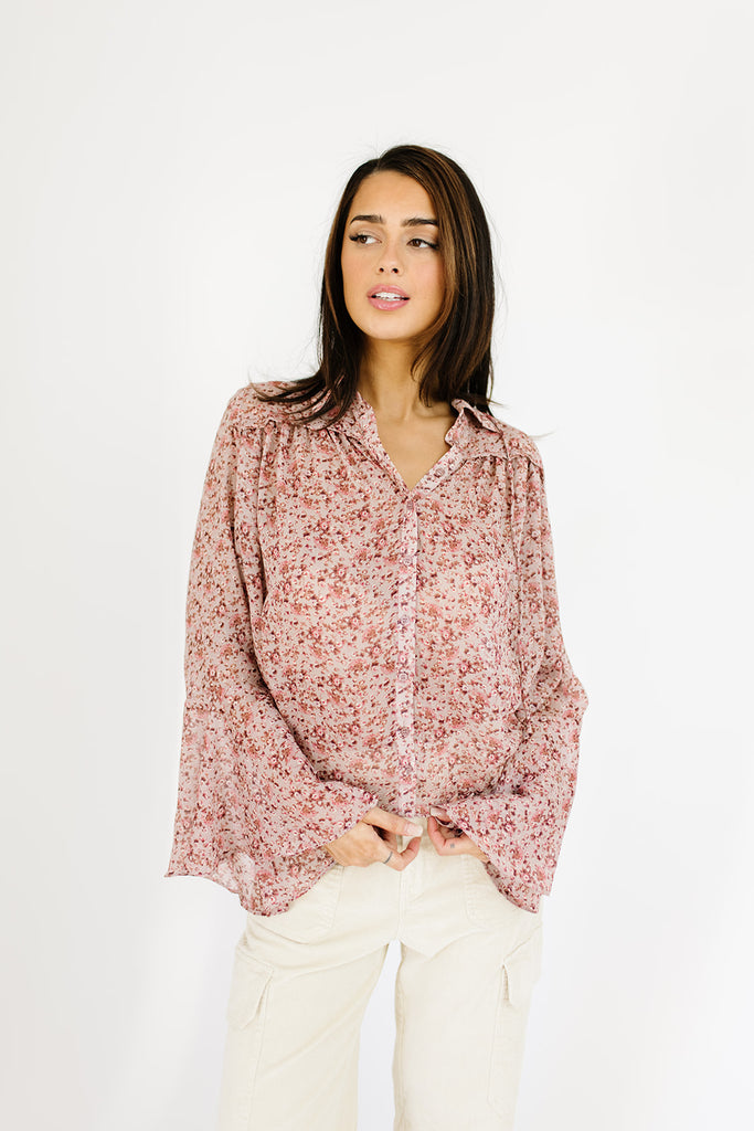 adrienne floral top