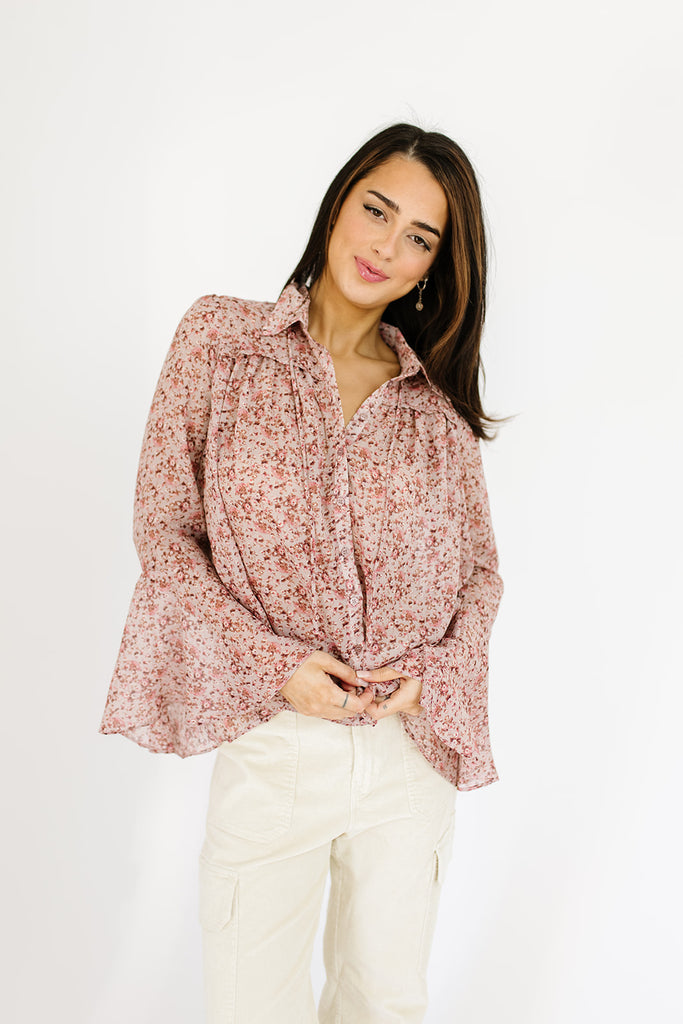 adrienne floral top