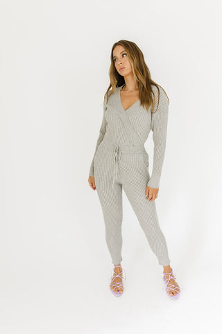 allie gingham jumpsuit