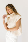 virgo cable knit sweater top