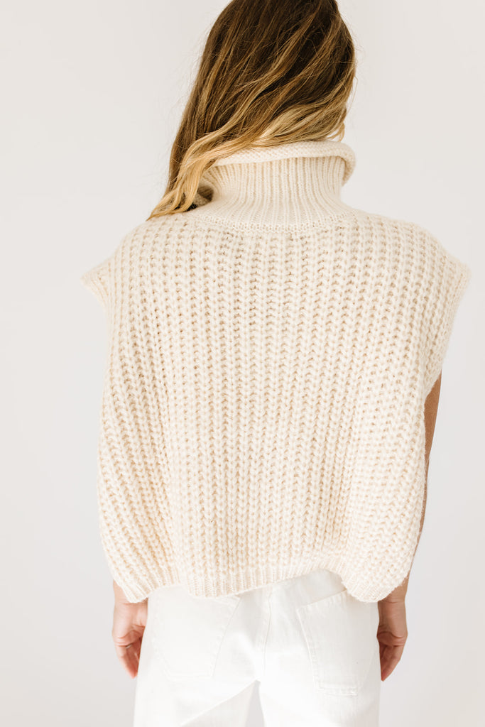 virgo cable knit sweater top