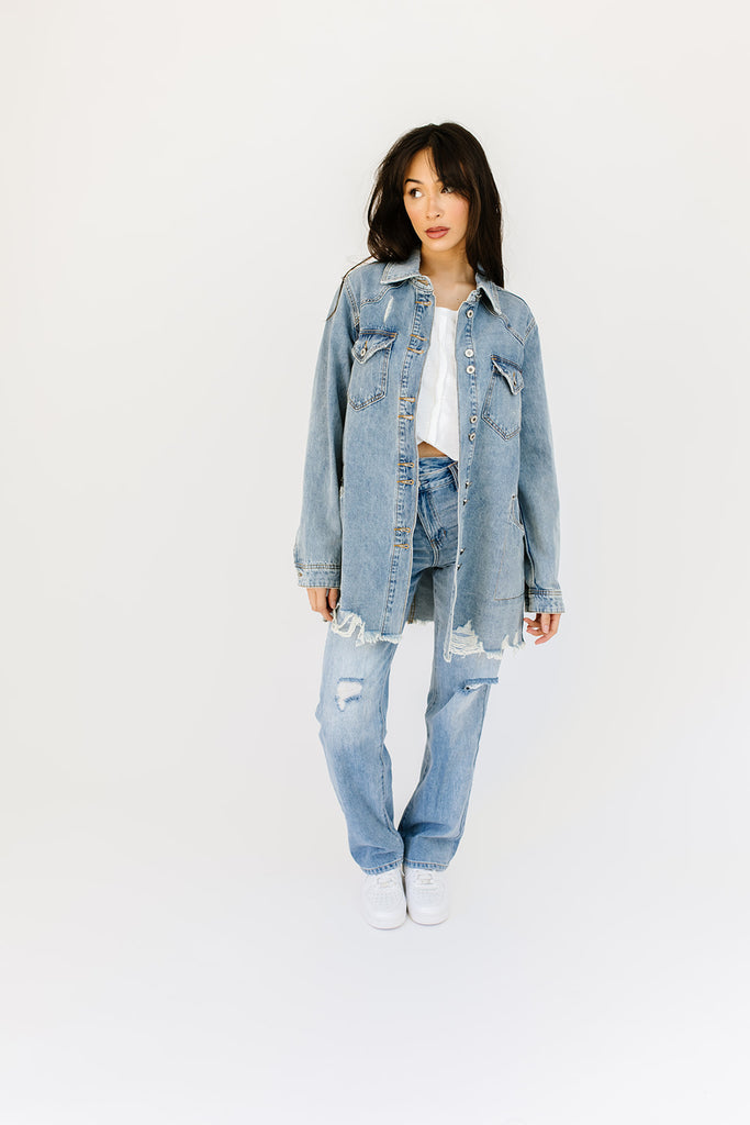 talk to me denim jacket