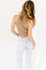 no lies ribbed tank // cocoa