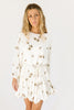 poppy mini dress // cream