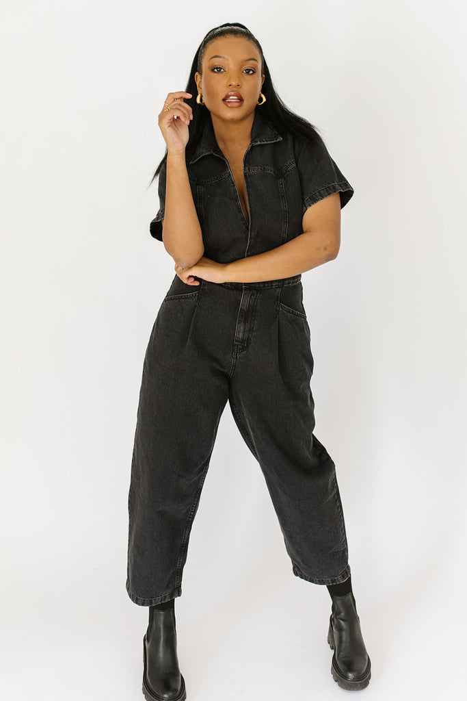 marla trouser jumpsuit // free people