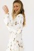 poppy mini dress // cream