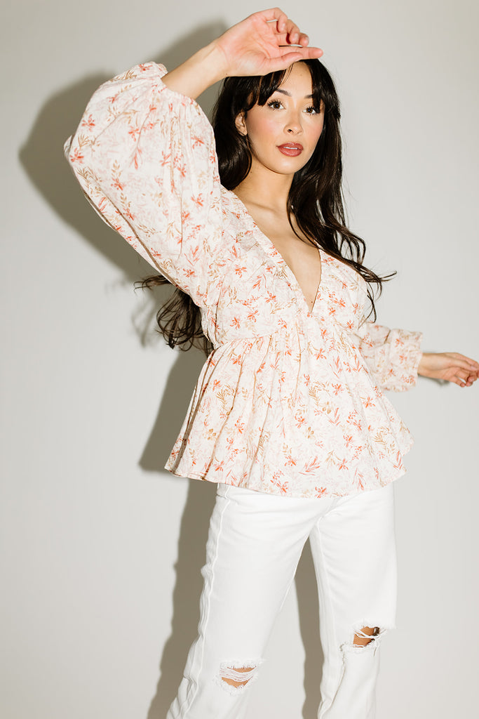 kimberly floral top