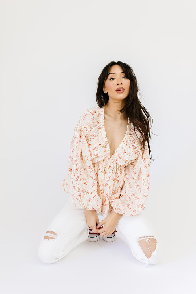 kimberly floral top
