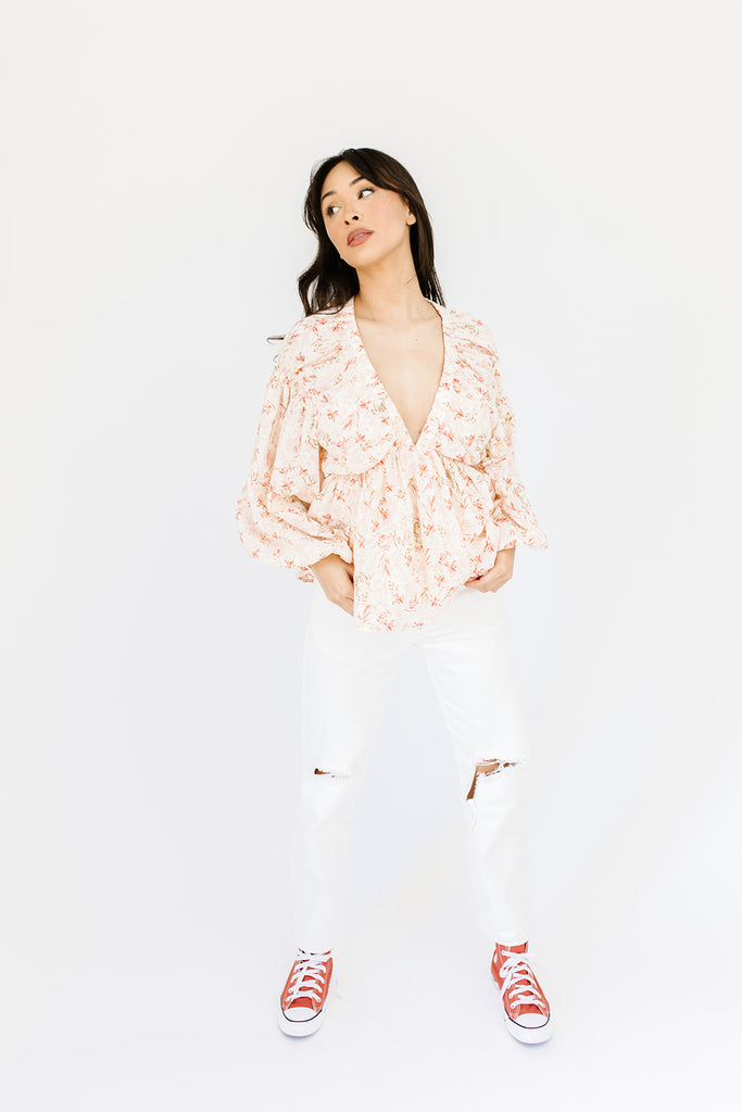 kimberly floral top