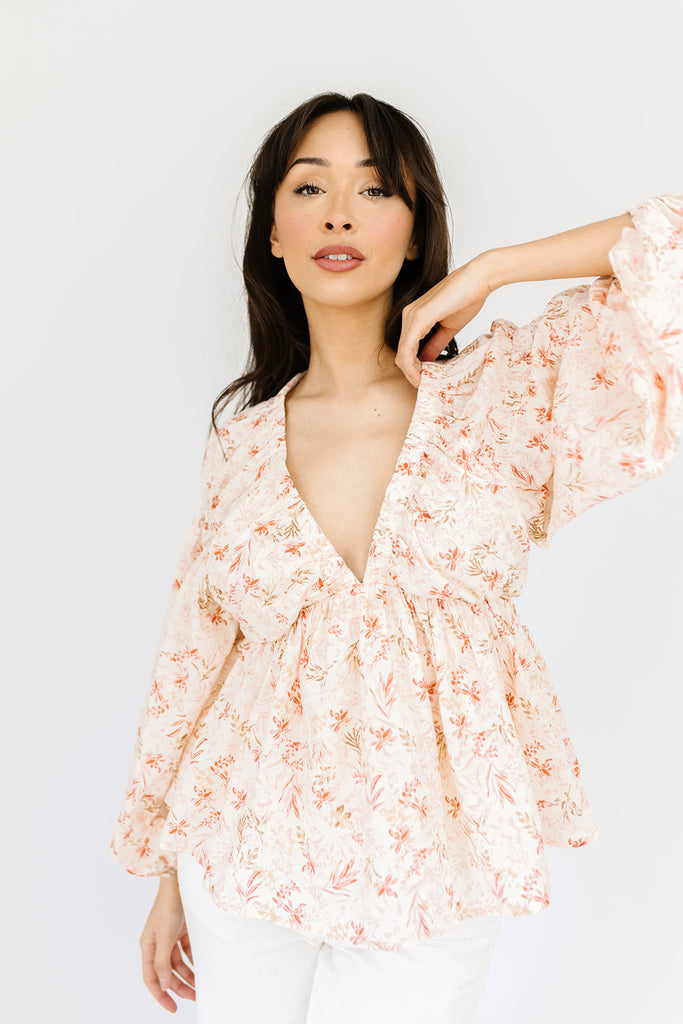 kimberly floral top