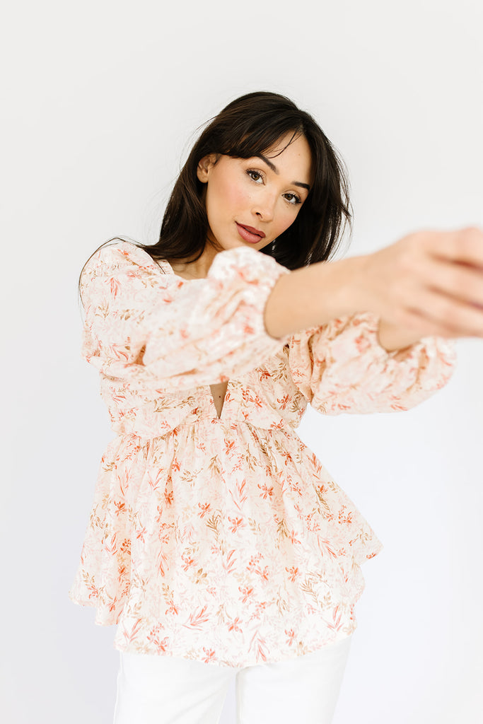 kimberly floral top