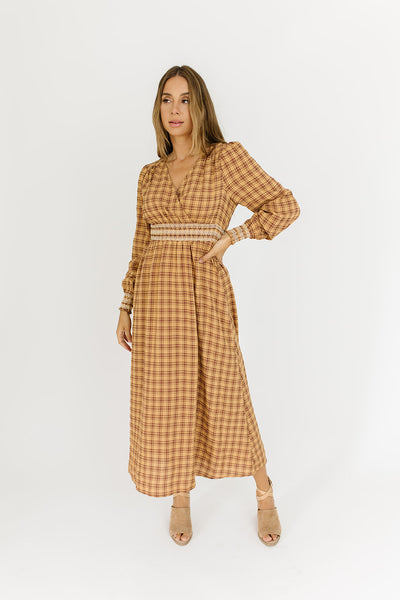 not plaid about it midi dress