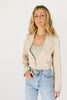 on my mind cropped blazer