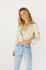 on my mind cropped blazer