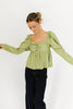 work day puff sleeve top