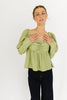 work day puff sleeve top