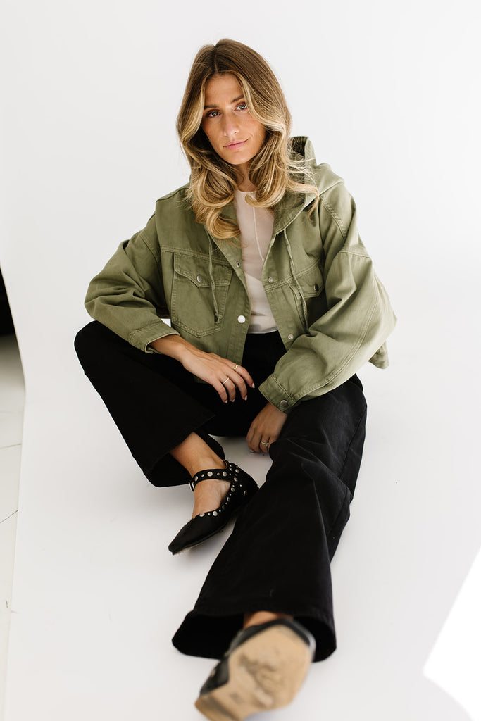 here to stay utility jacket