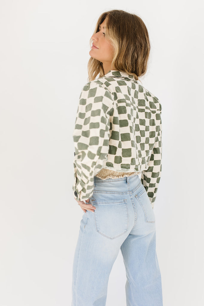 jackie checkered jacket