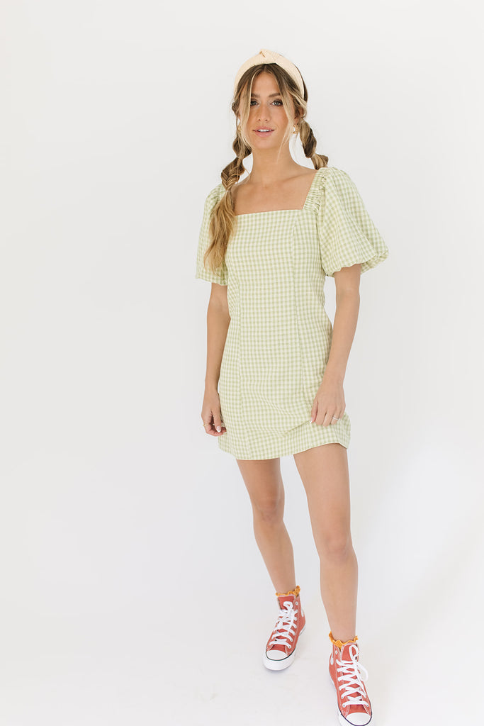 eye to eye gingham dress