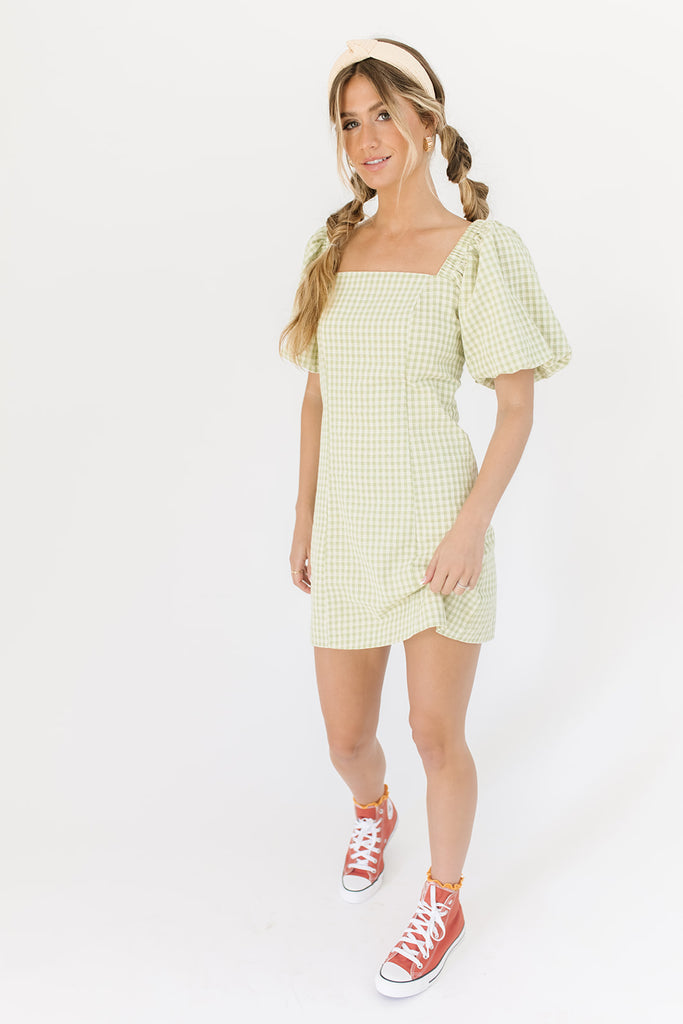 eye to eye gingham dress