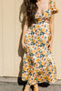 fiona floral midi dress