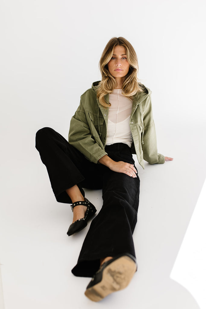 here to stay utility jacket