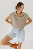 long story denim shorts