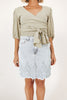 verona denim mini skirt