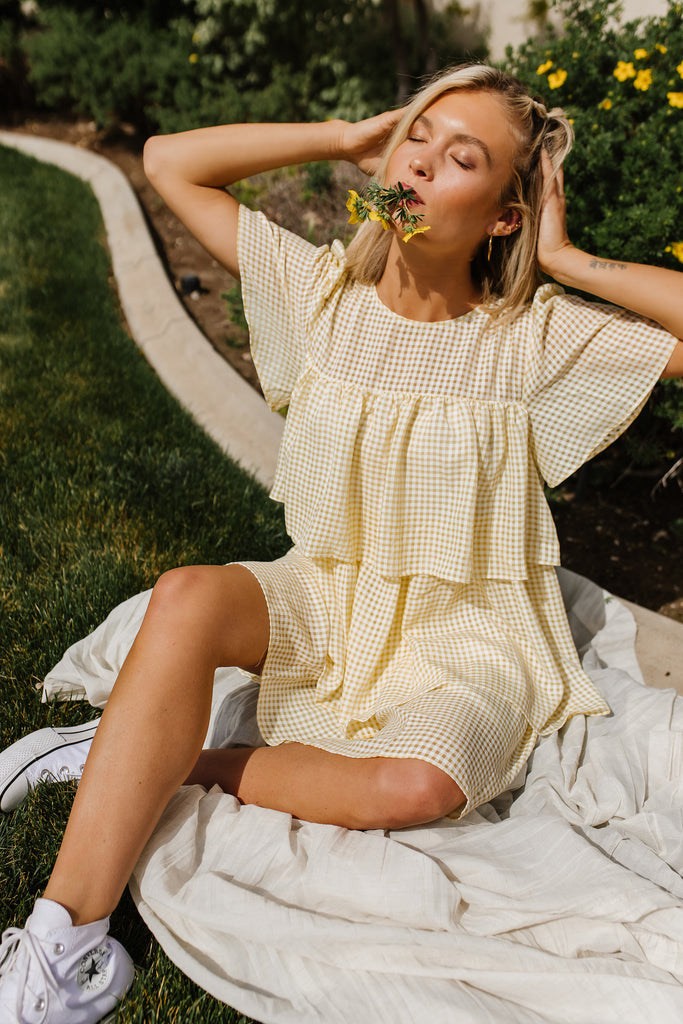 regina george tiered dress