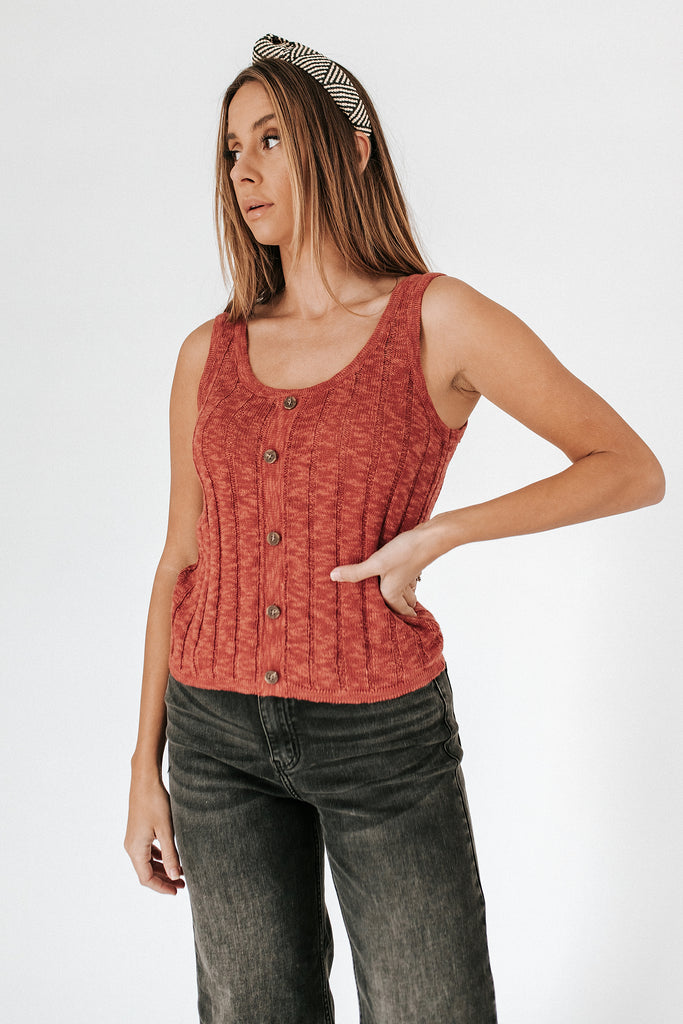 real quick knit tank