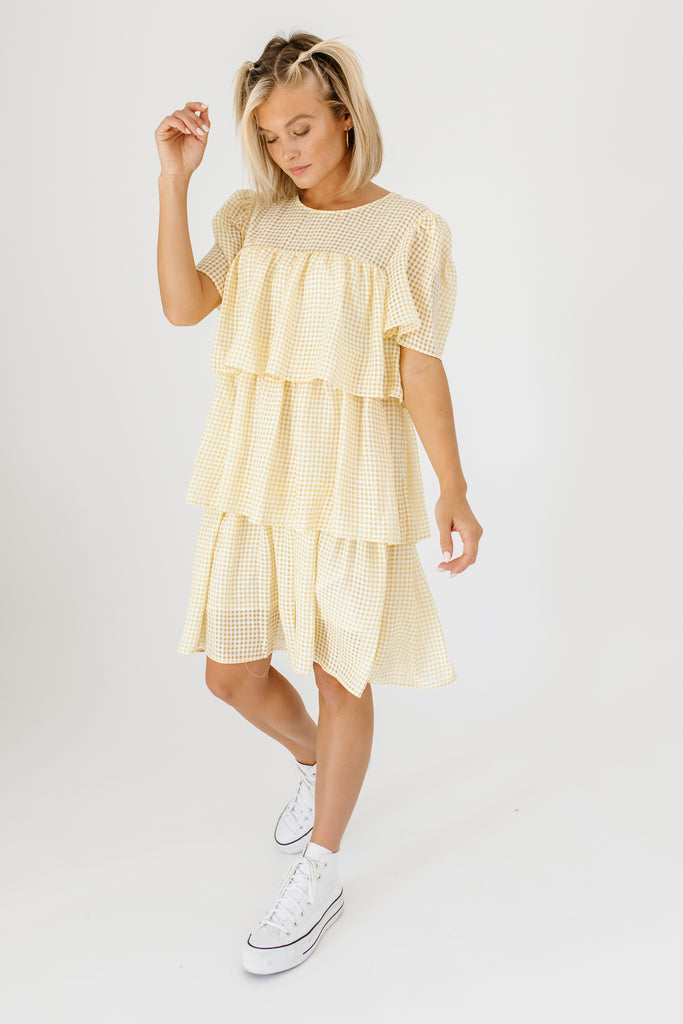 regina george tiered dress