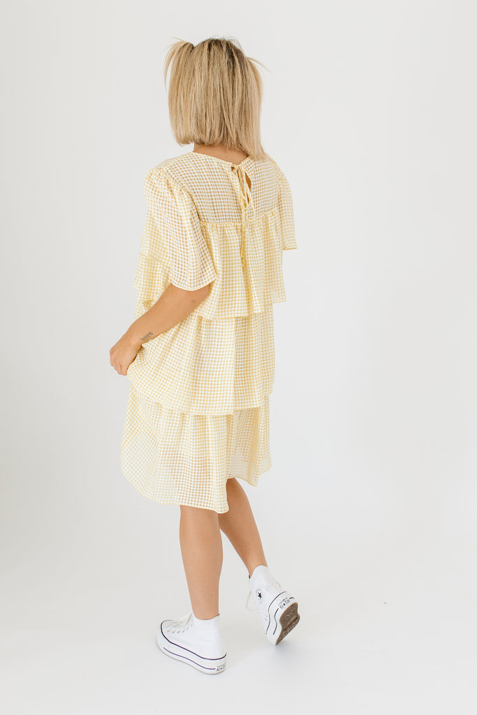regina george tiered dress