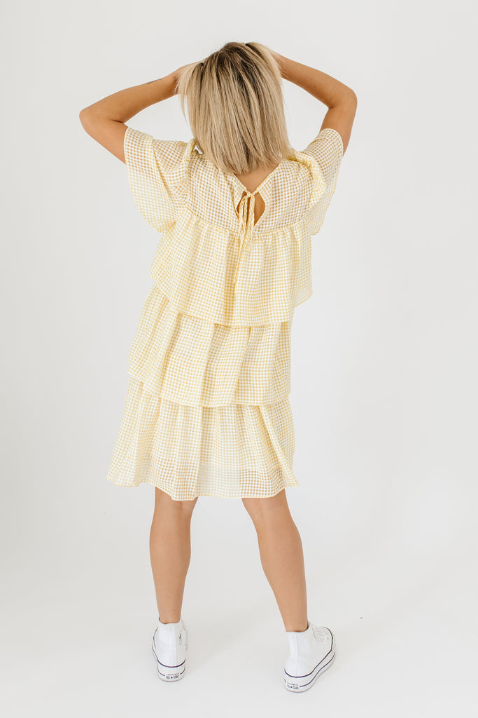 regina george tiered dress