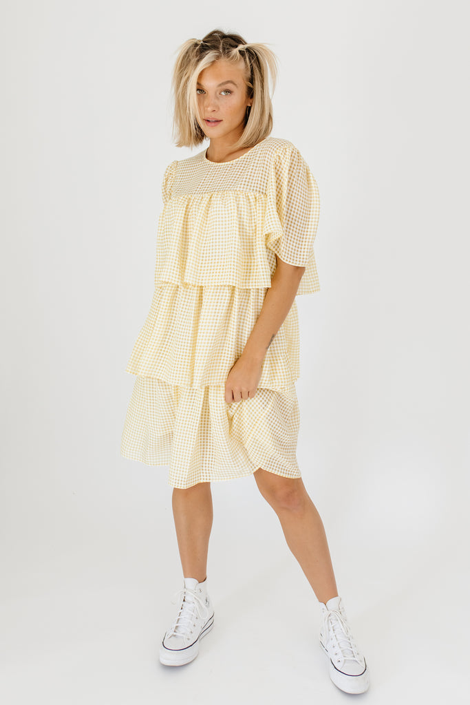 regina george tiered dress