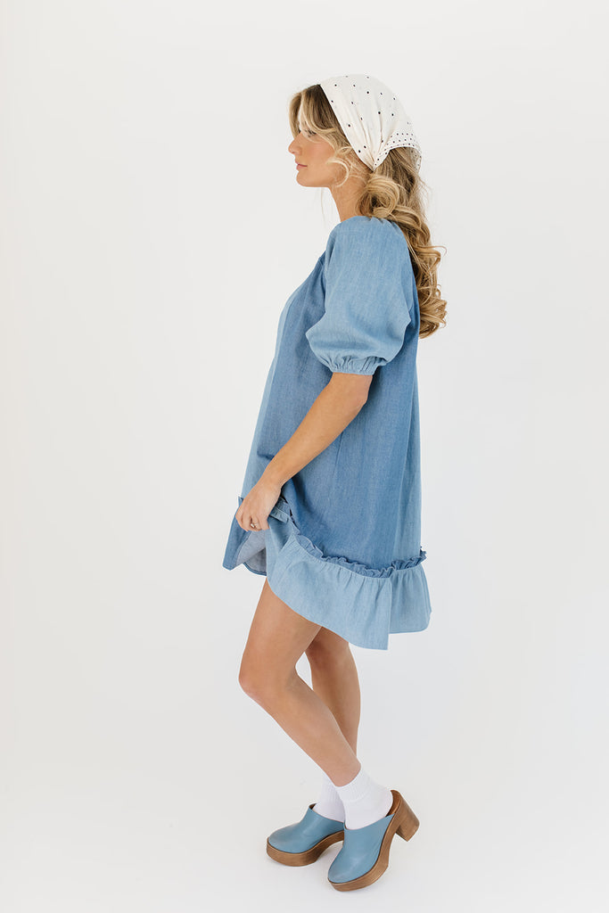 over you mini dress