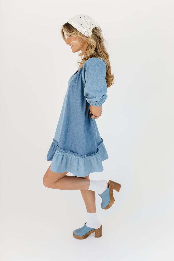 over you mini dress