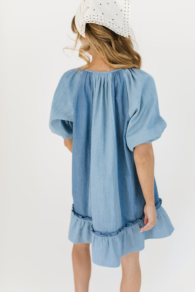 over you mini dress